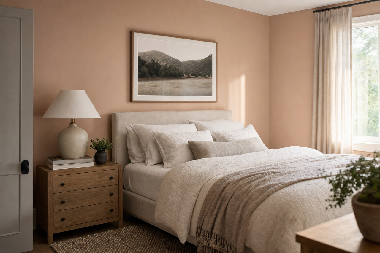 Hint by Benjamin Moore on interiors