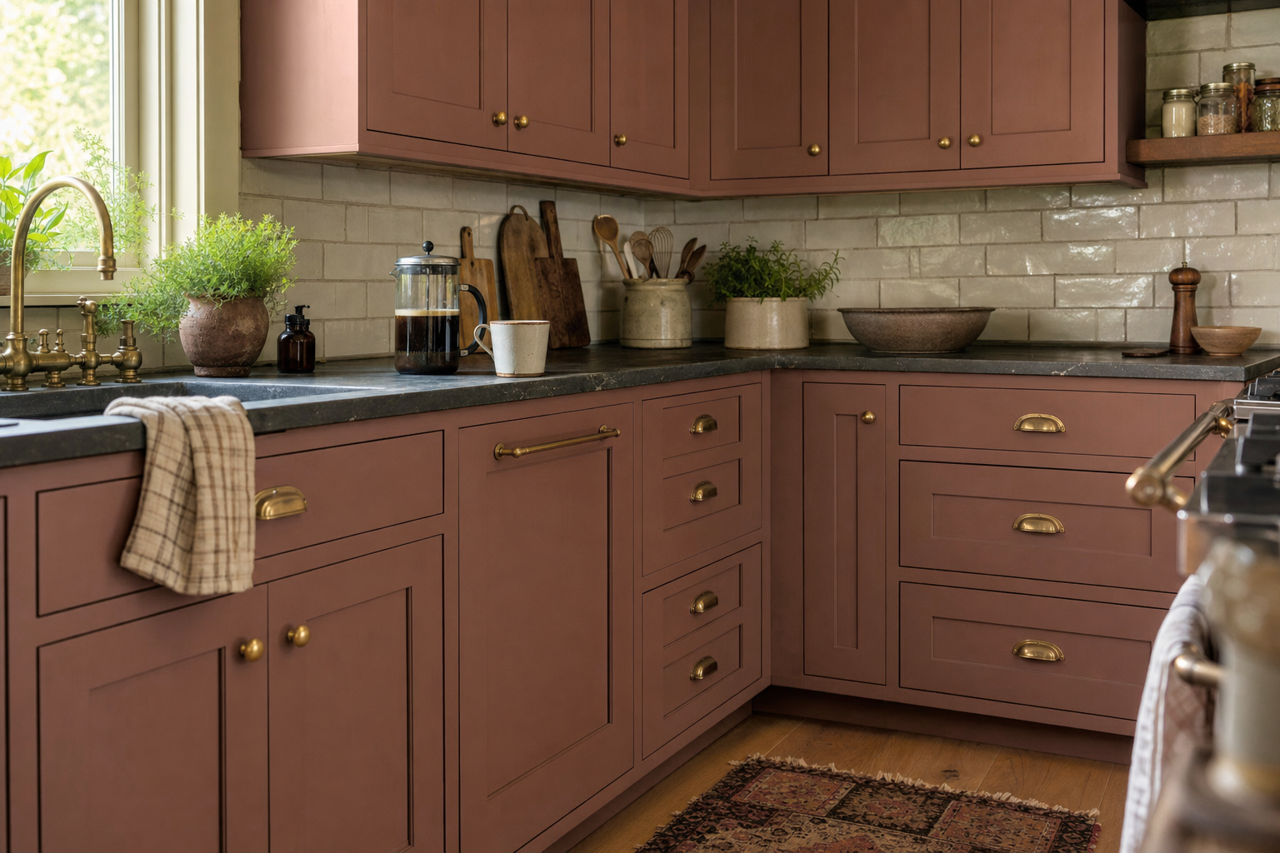 Dark by Benjamin Moore on cabinets