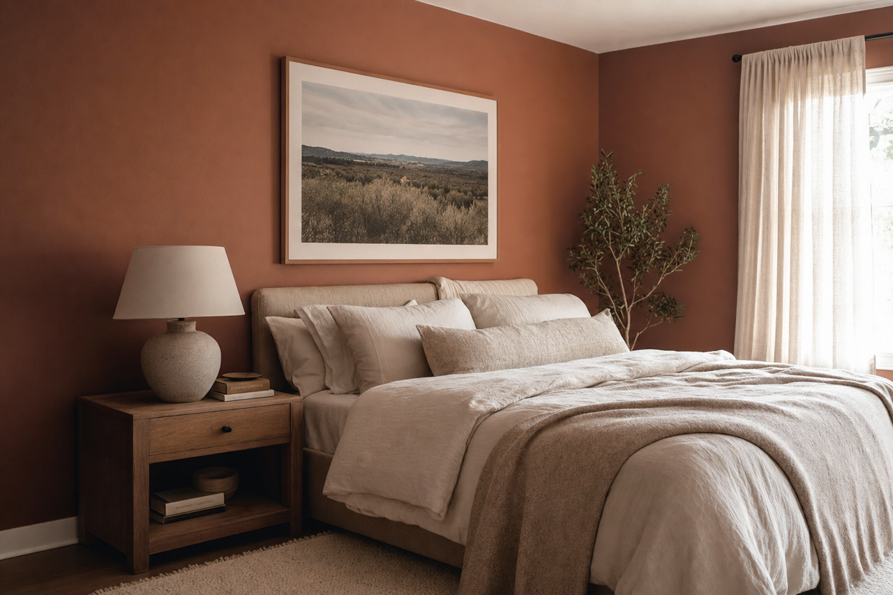 Dark by Benjamin Moore on interiors