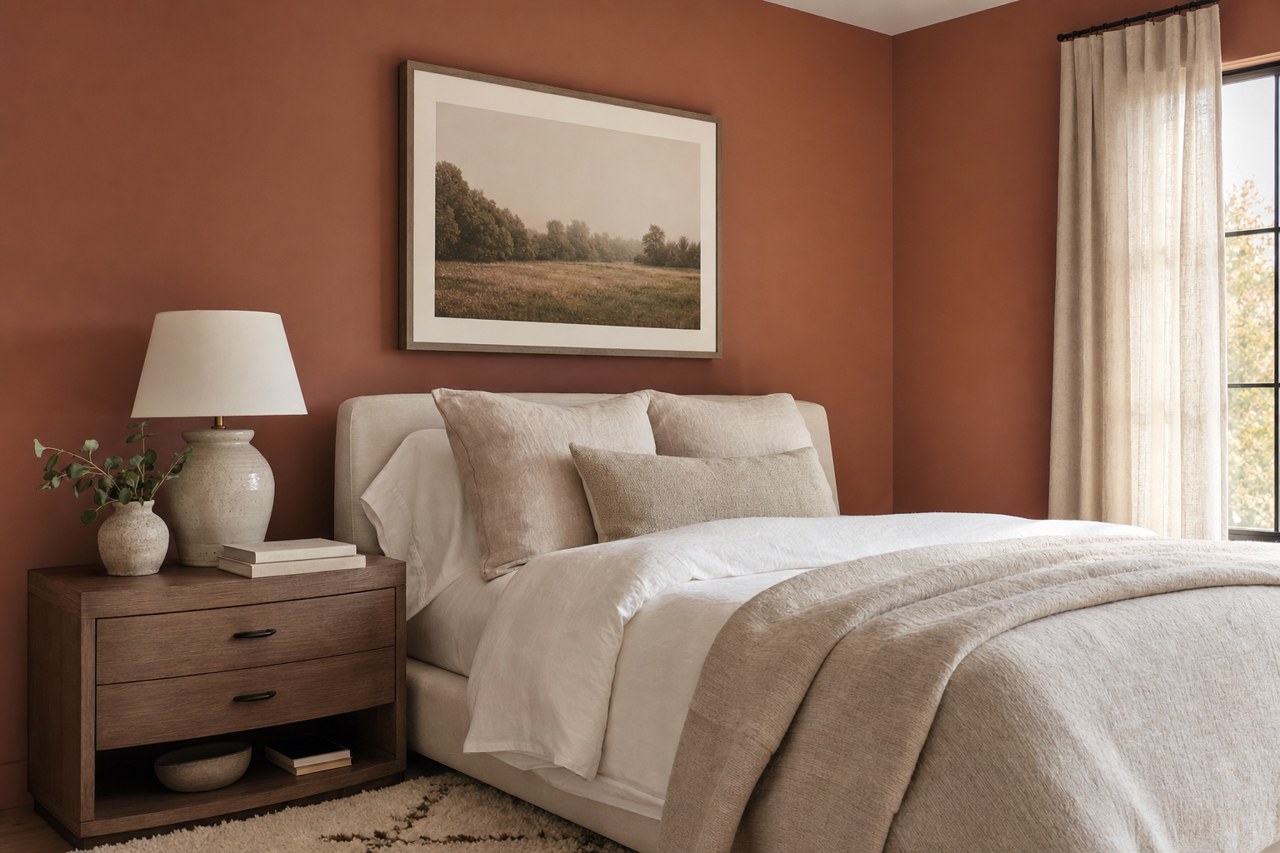 English by Benjamin Moore on interiors