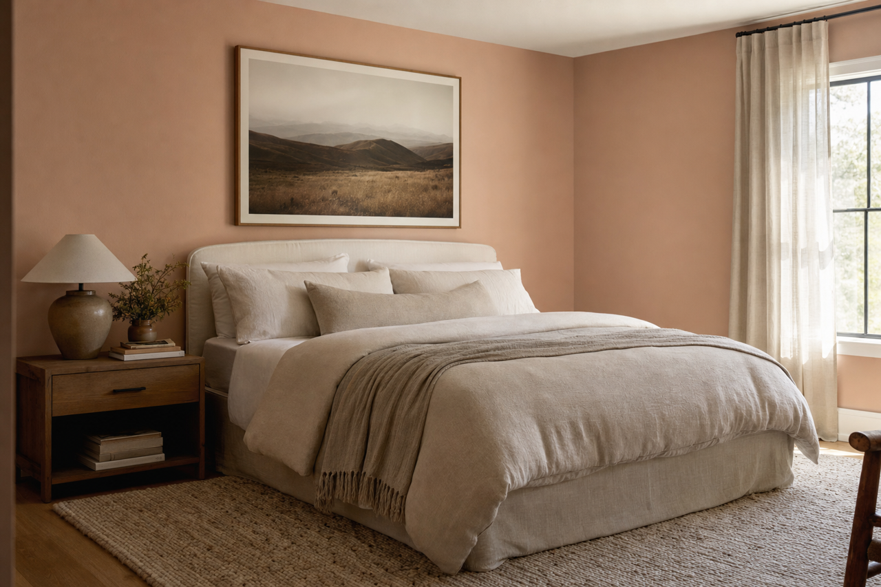 Pebble by Benjamin Moore on interiors