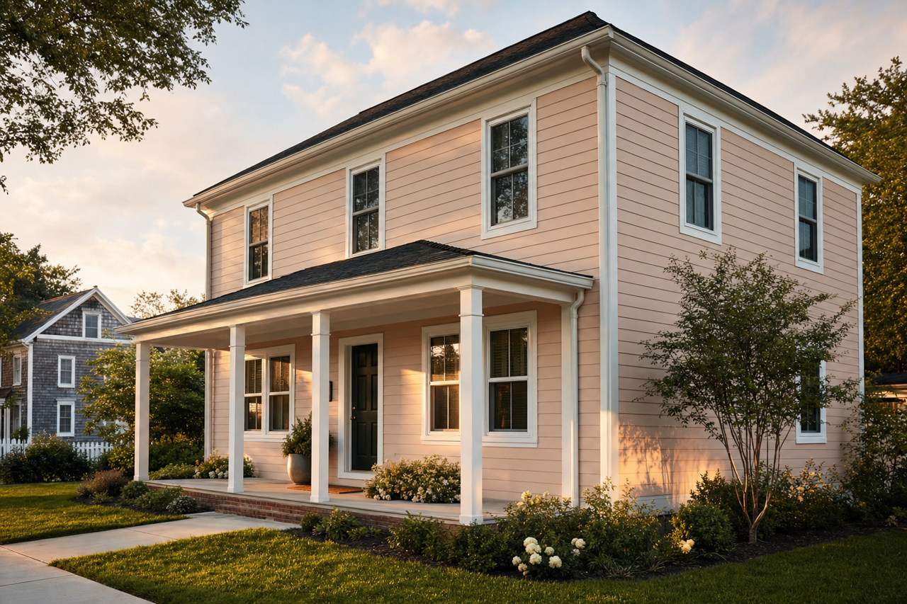 Bermuda by Benjamin Moore on exterior