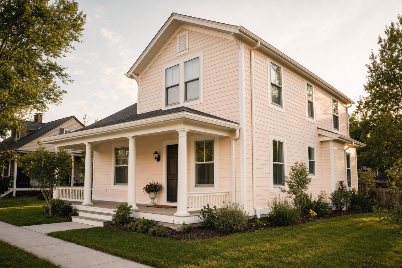 Victorian by Benjamin Moore on exterior