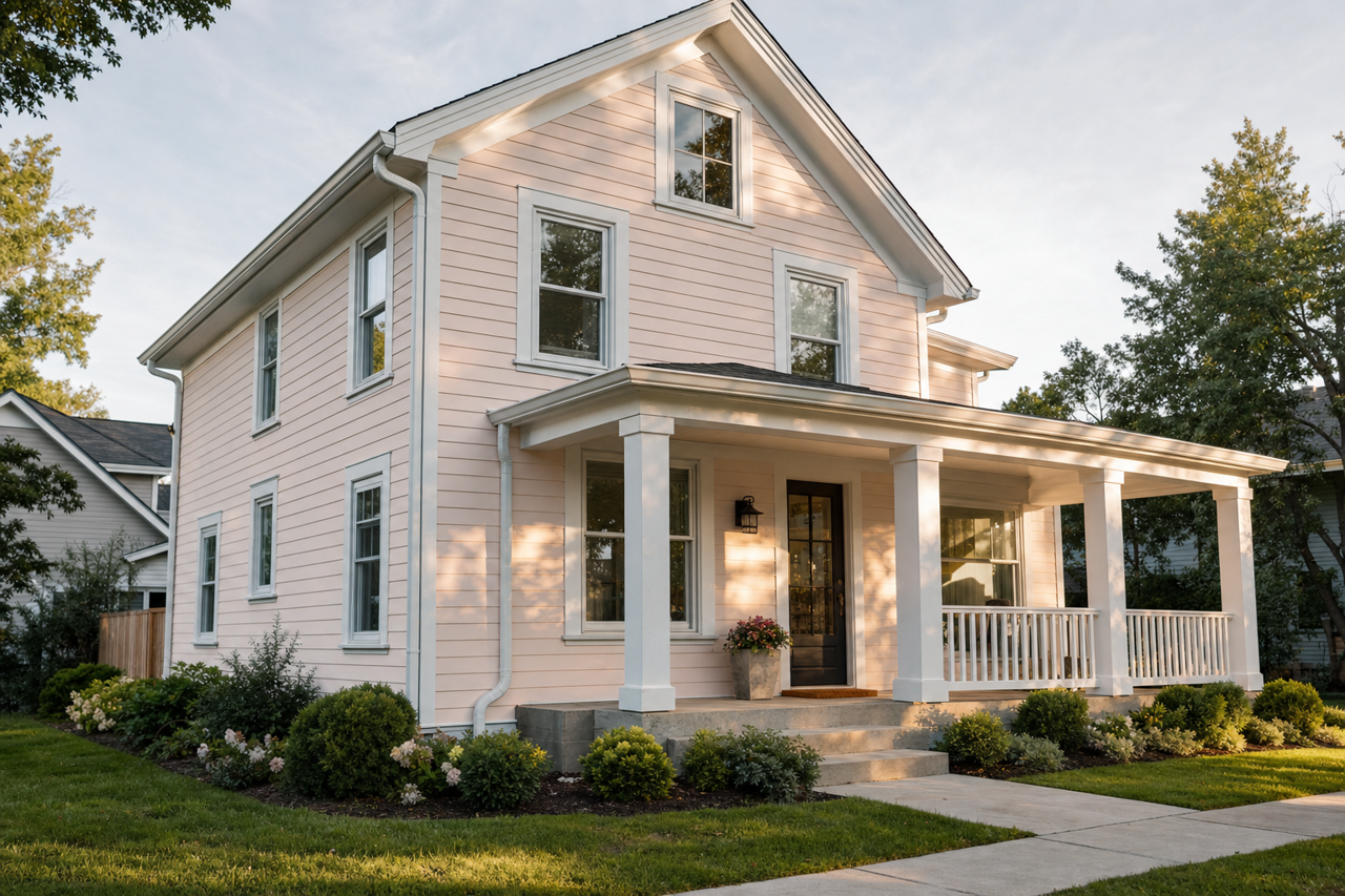 Tropical by Benjamin Moore on exterior