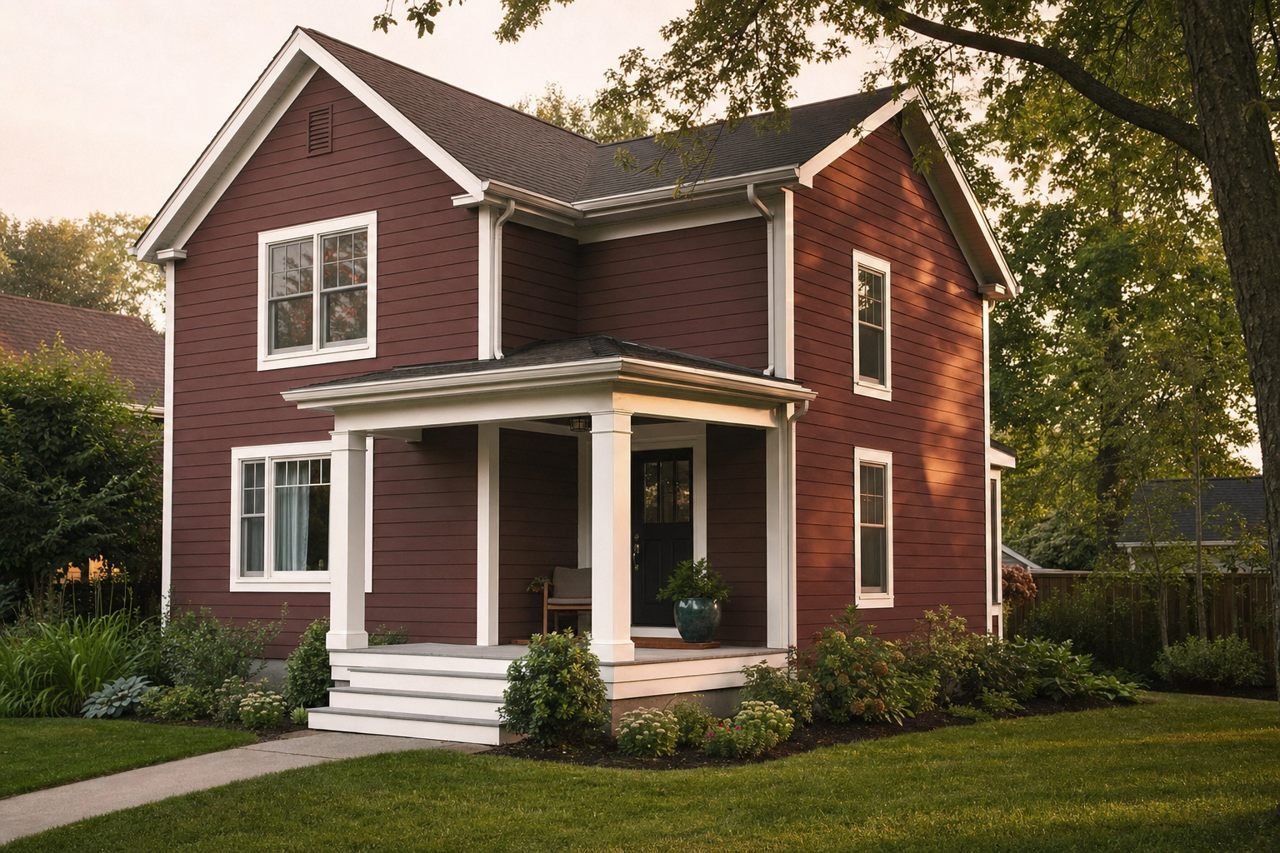 Earth by Benjamin Moore on exterior