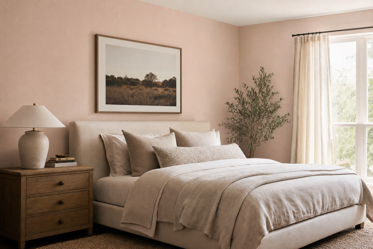 First by Benjamin Moore on interiors