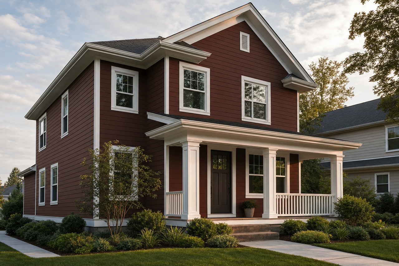 Natural by Benjamin Moore on exterior
