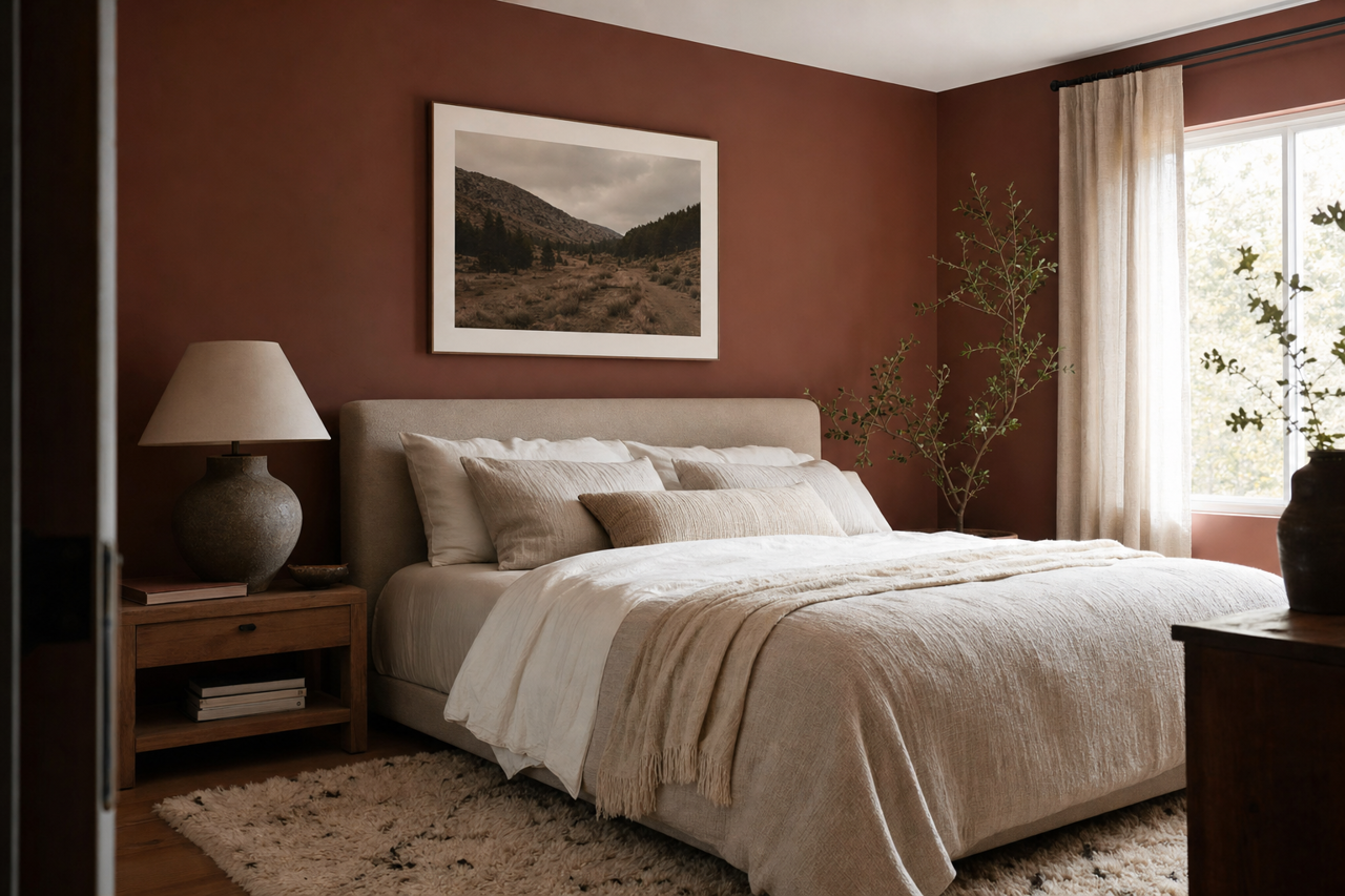 Natural by Benjamin Moore on interiors