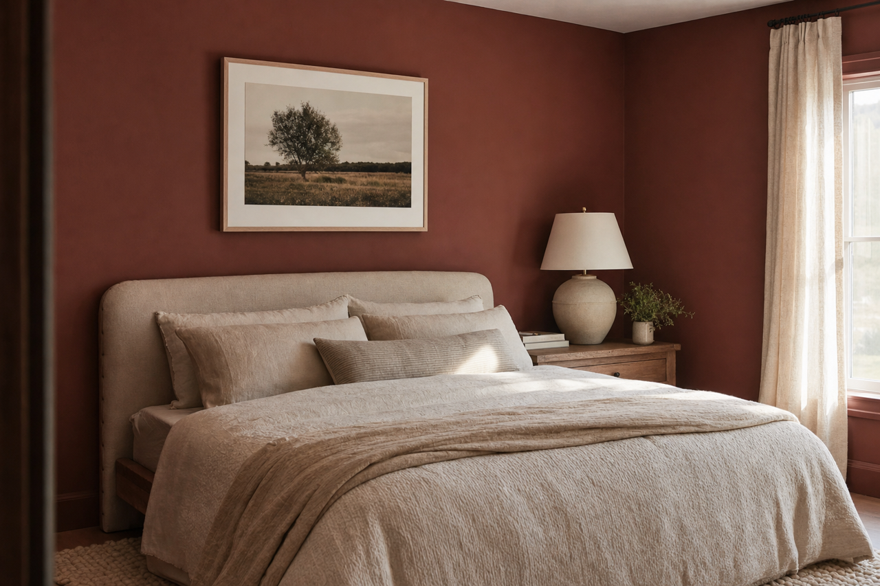 English by Benjamin Moore on interiors