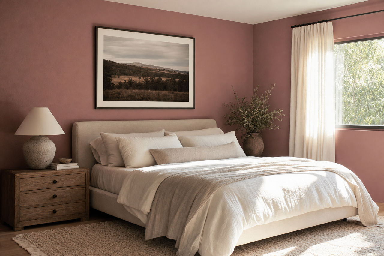 Hickory by Benjamin Moore on interiors
