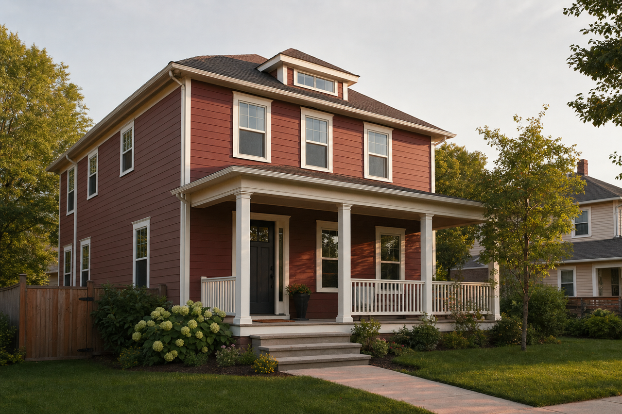 Pancake by Benjamin Moore on exterior