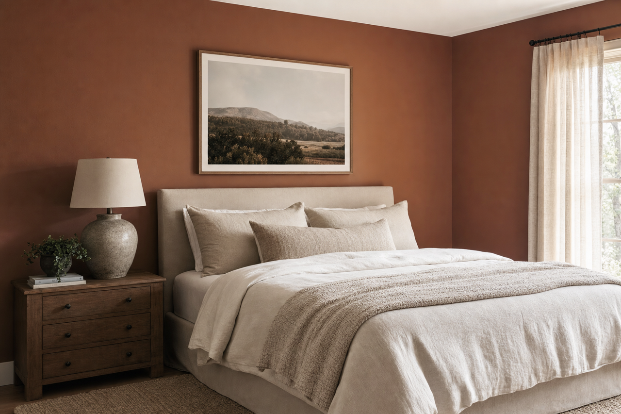 Forest by Benjamin Moore on interiors
