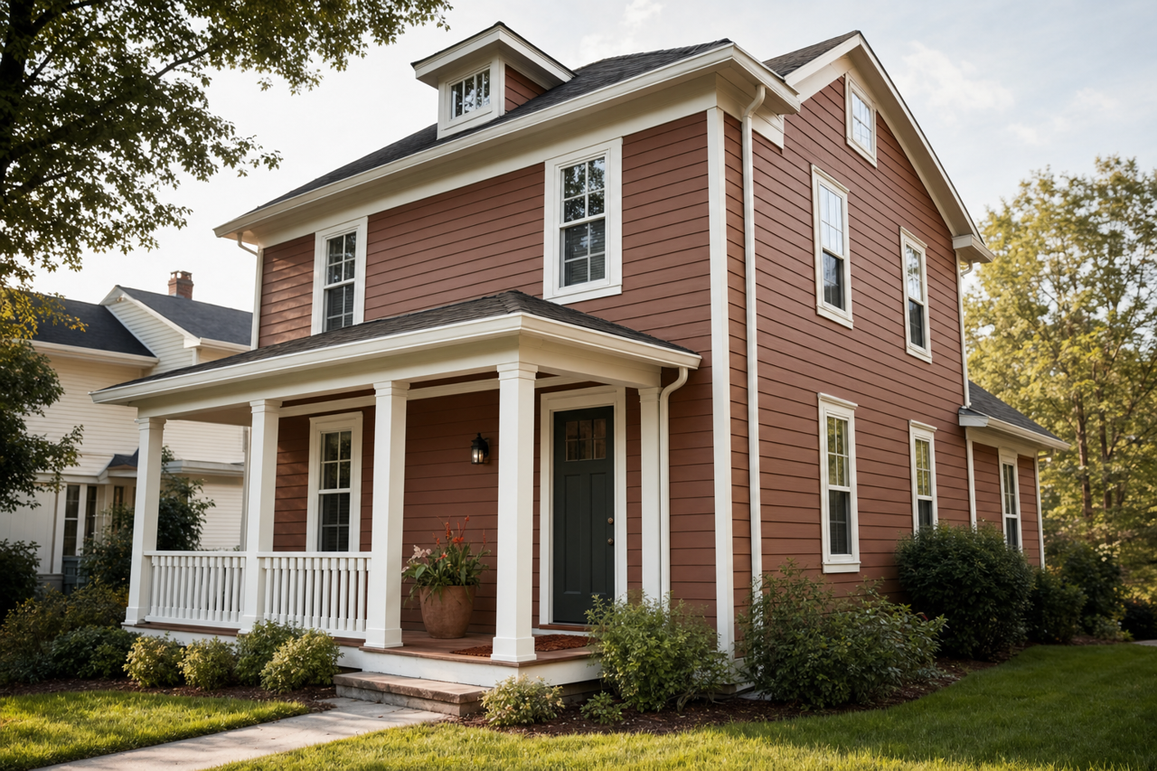 Root by Benjamin Moore on exterior