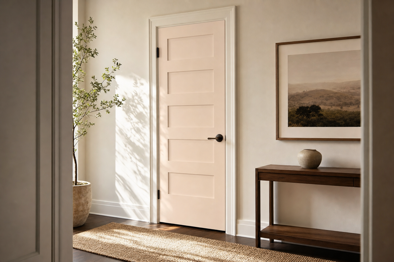 Savory by Benjamin Moore on interior-doors
