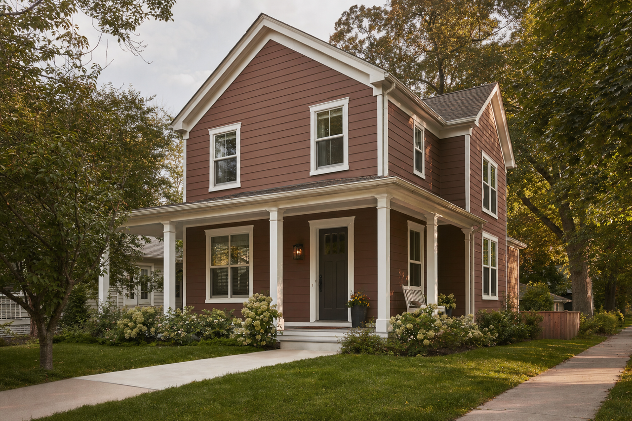 Java by Benjamin Moore on exterior