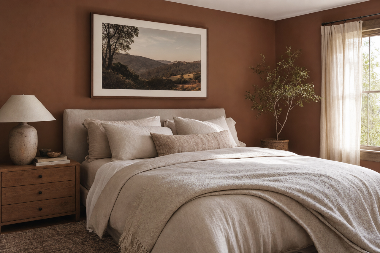 Java by Benjamin Moore on interiors