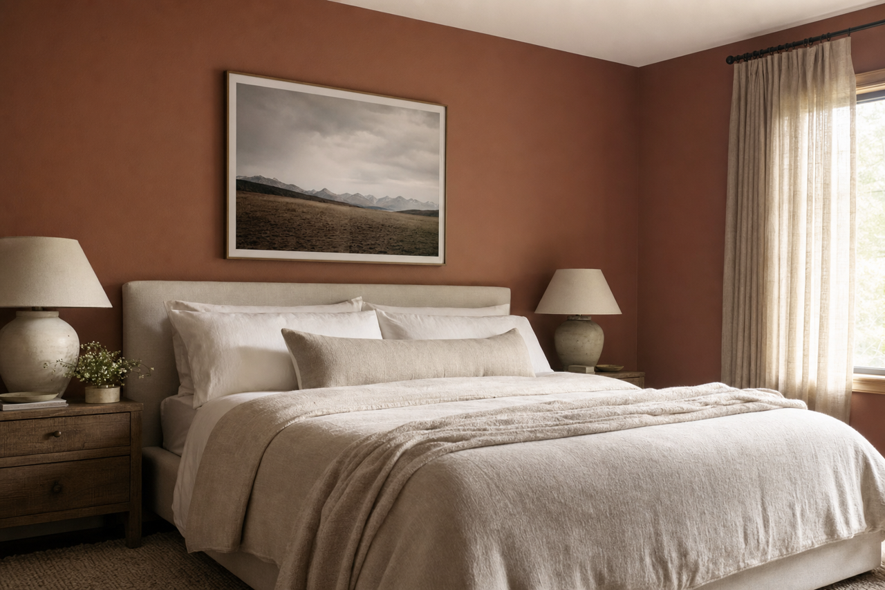 Auberge by Benjamin Moore on interiors