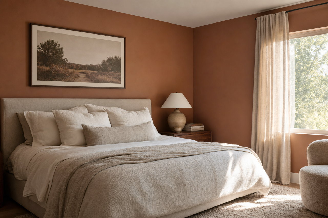 Pine by Benjamin Moore on interiors