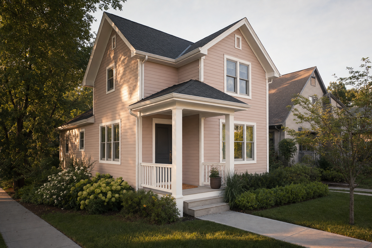 Driftscape by Benjamin Moore on exterior
