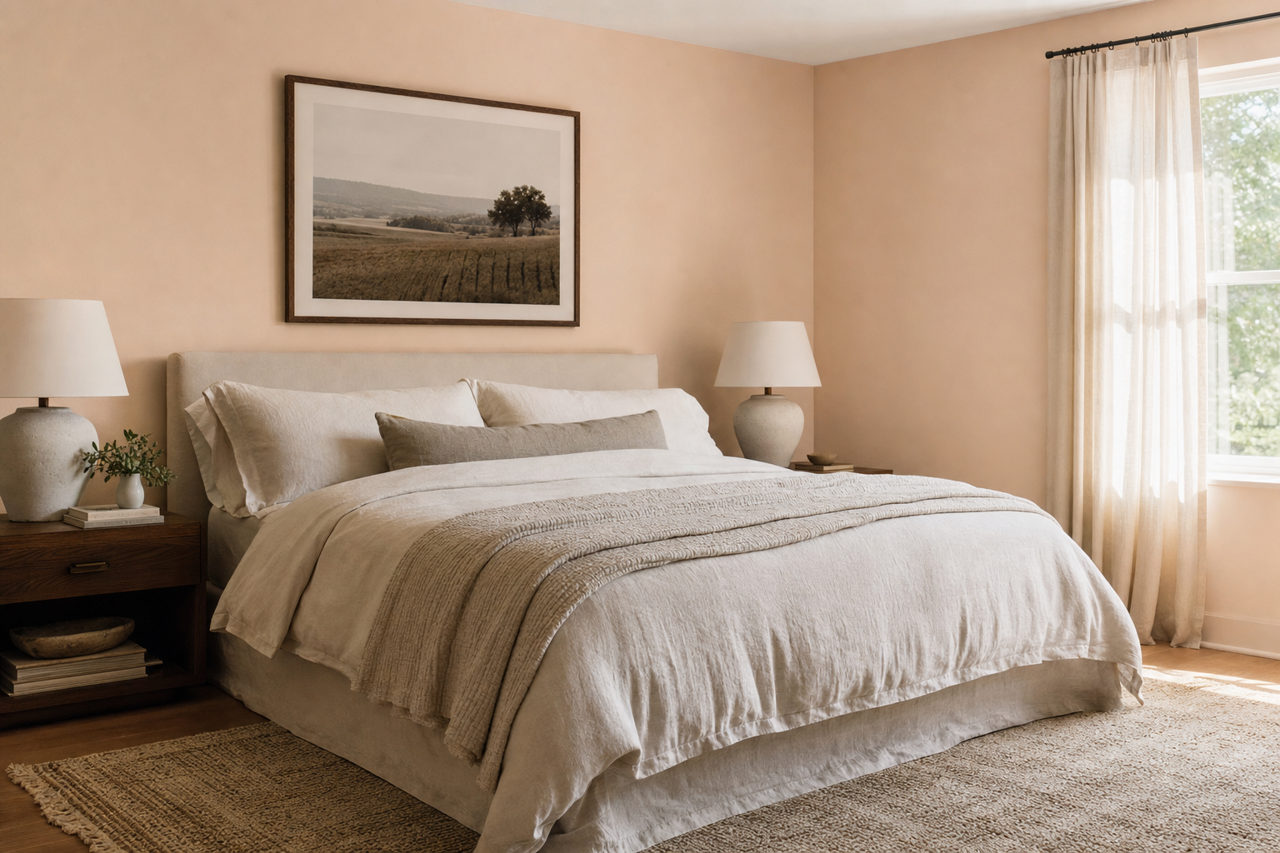 Soft by Benjamin Moore on interiors