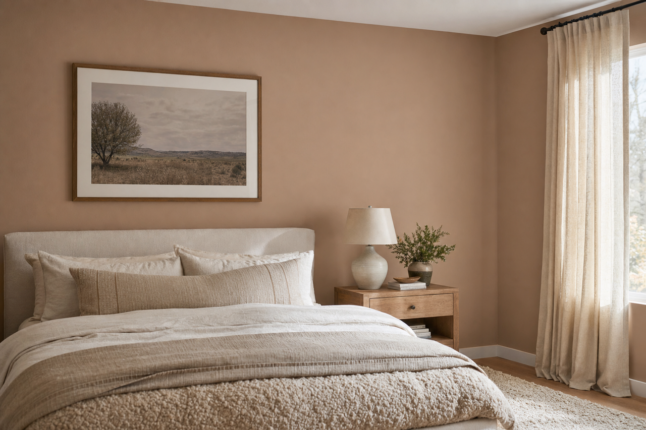 Driftwood by Benjamin Moore on interiors