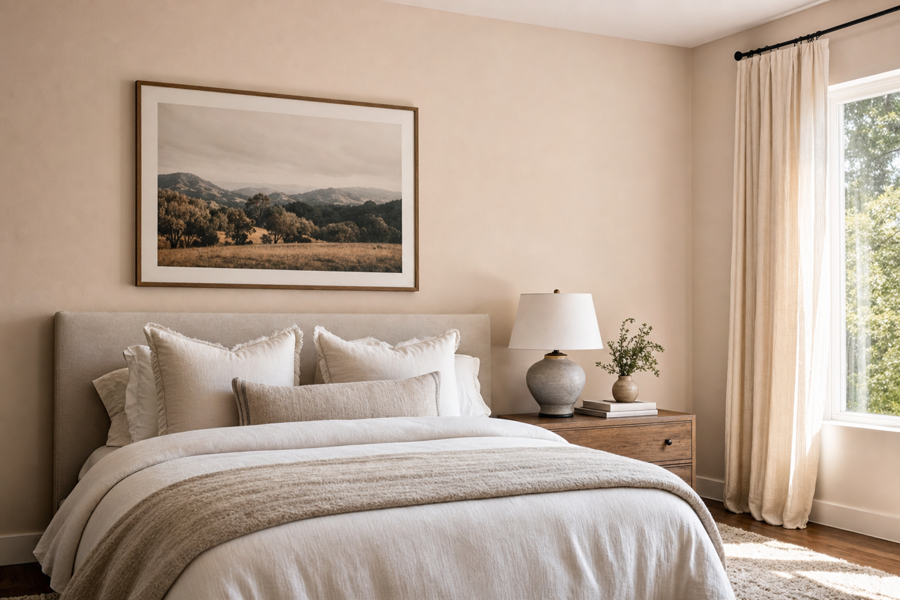 Sea by Benjamin Moore on interiors
