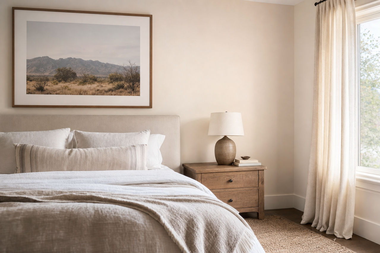 Cloudy by Benjamin Moore on interiors