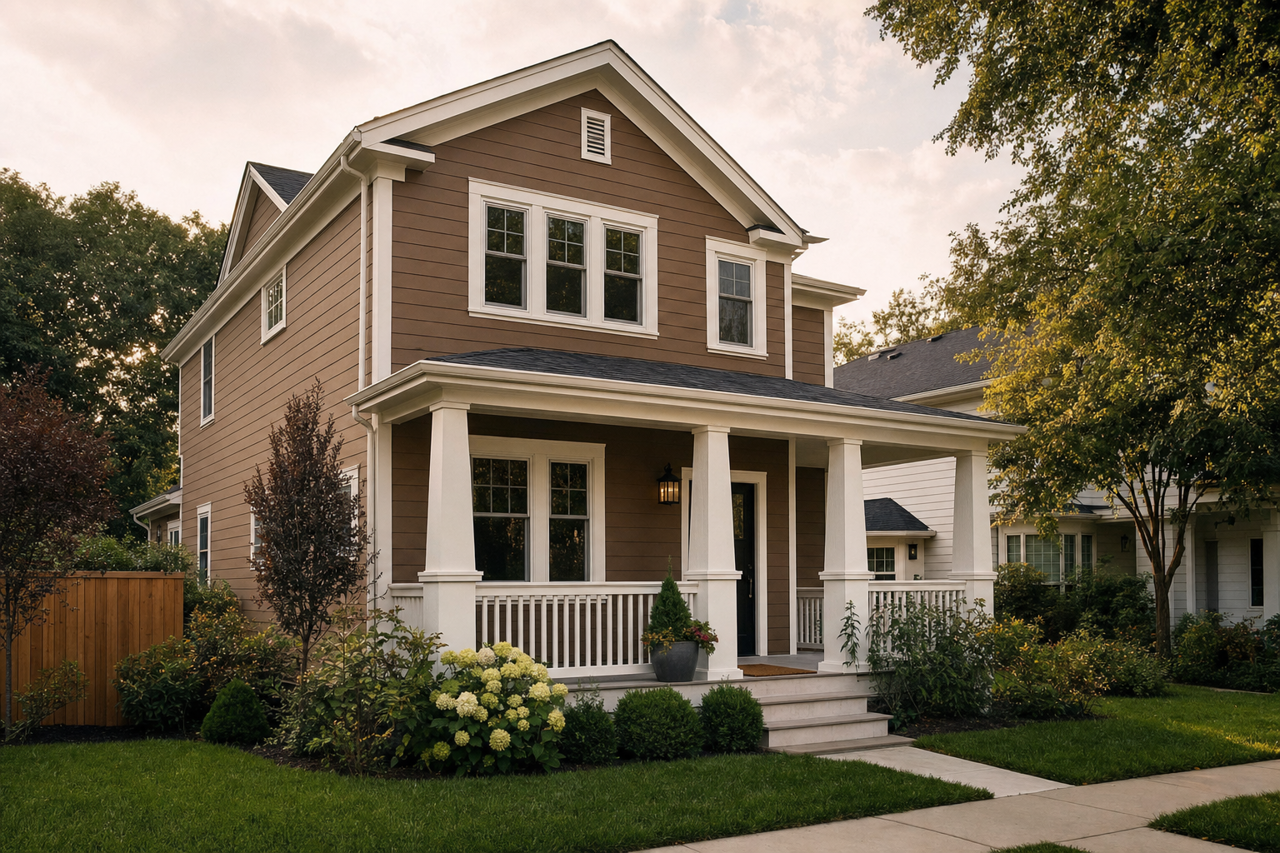 Ferret by Benjamin Moore on exterior