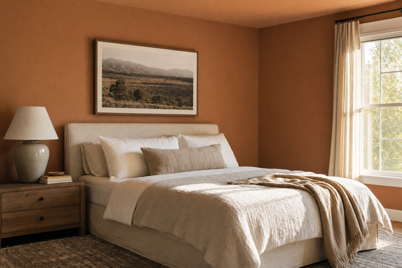 Sierra by Benjamin Moore on interiors
