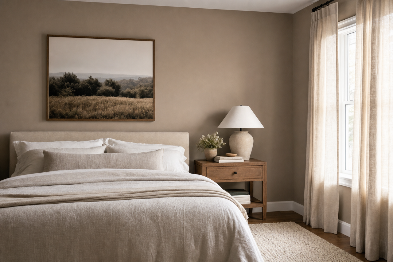 Stardust by Benjamin Moore on interiors