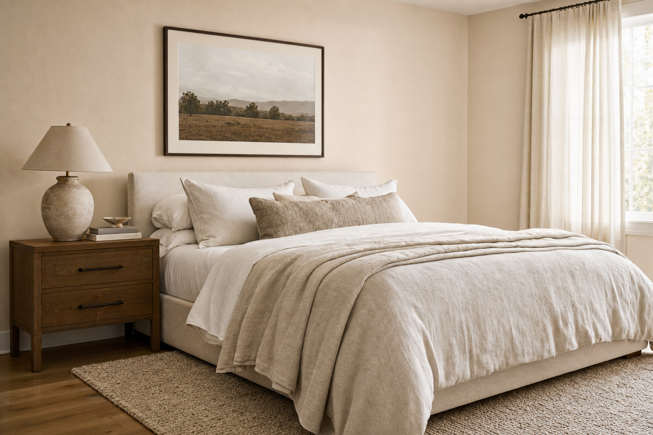 Lacey by Benjamin Moore on interiors