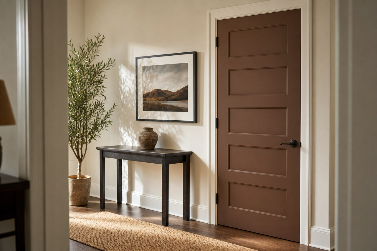 Classic by Benjamin Moore on interior-doors