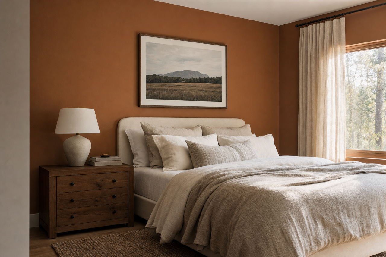 Hearthstone by Benjamin Moore on interiors