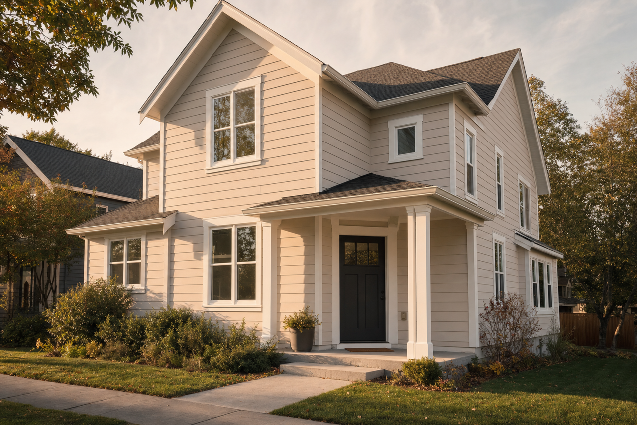 Portland by Benjamin Moore on exterior