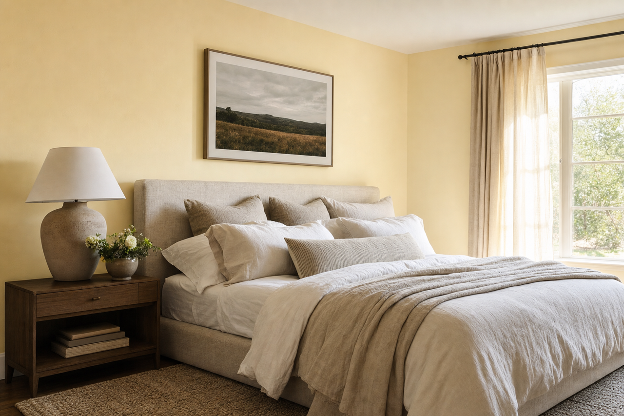 Fresh Air by Benjamin Moore on interiors