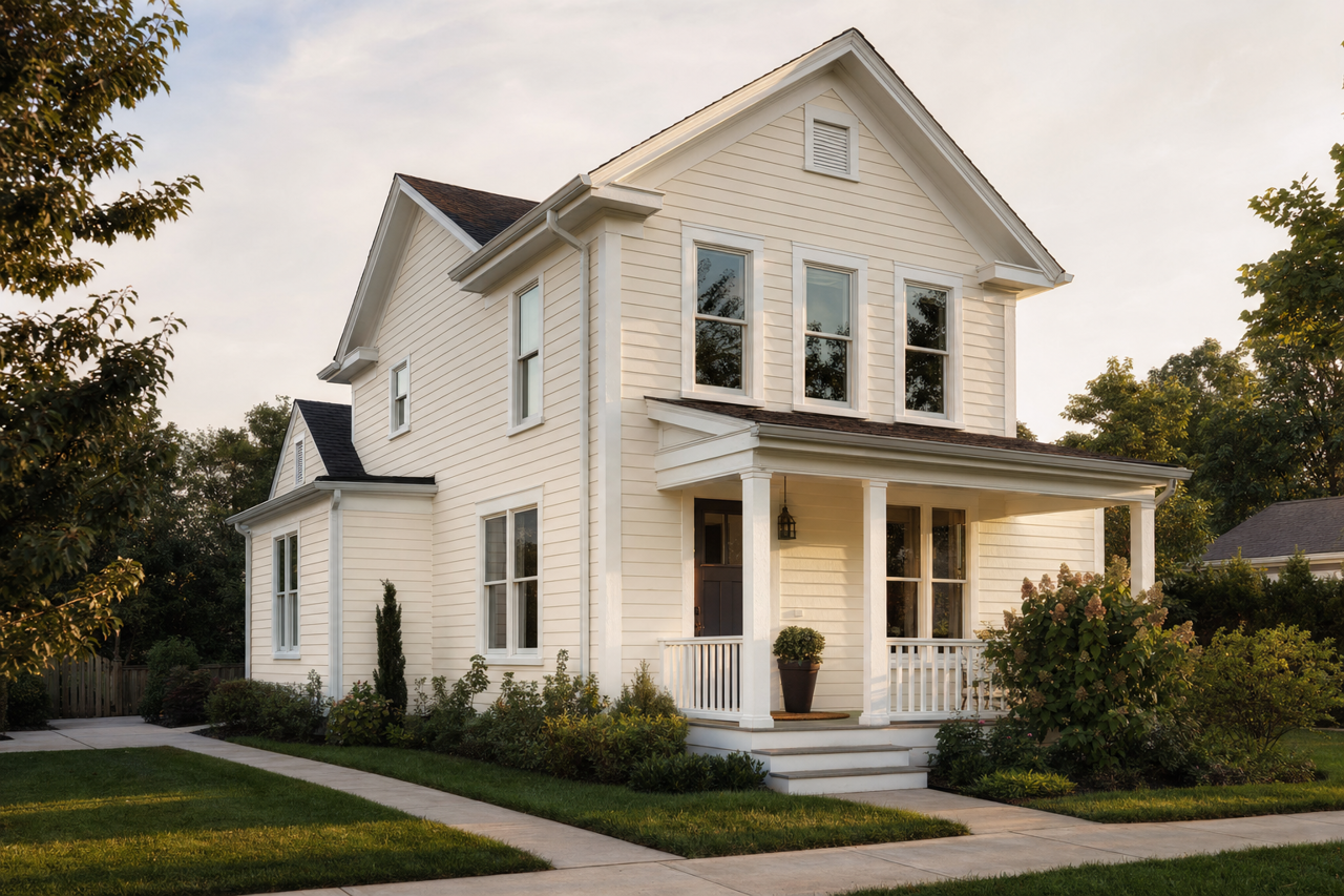 Vintage by Benjamin Moore on exterior