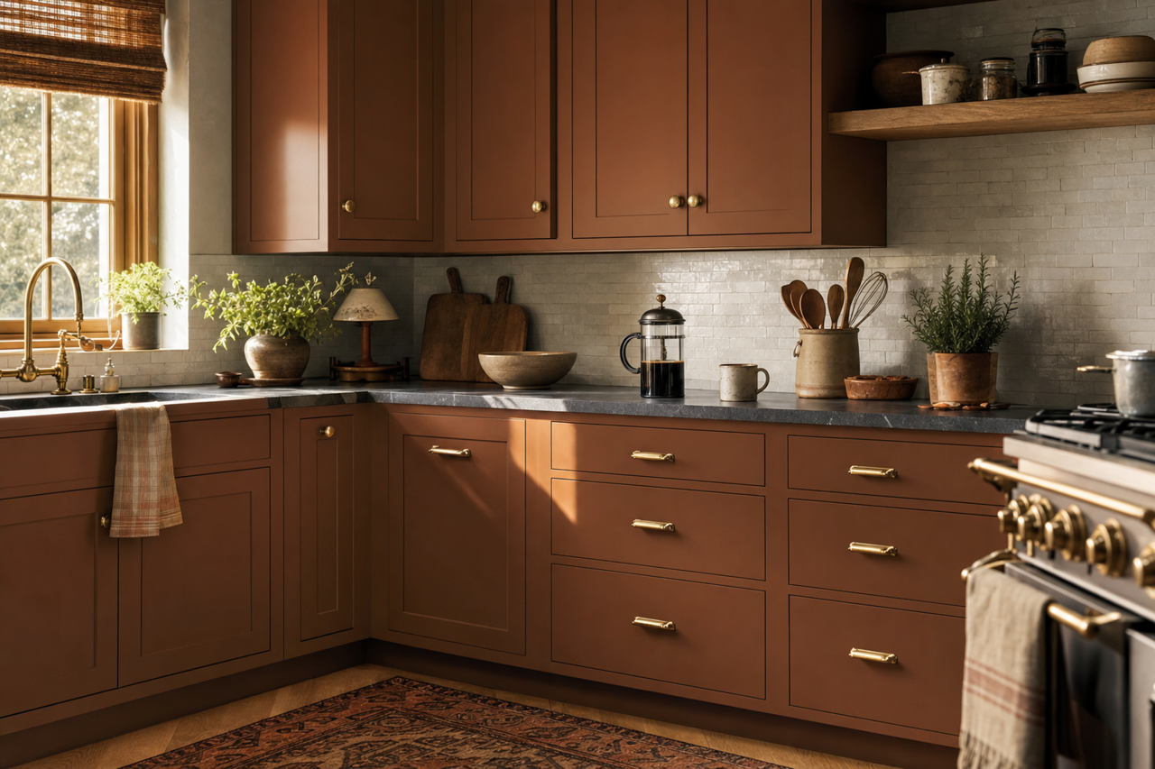 Deep by Benjamin Moore on cabinets