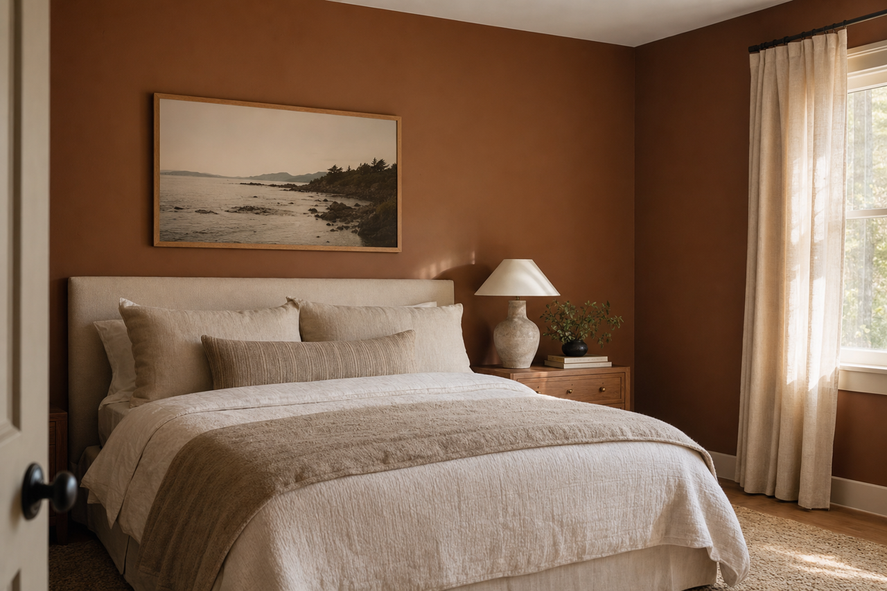 Deep by Benjamin Moore on interiors