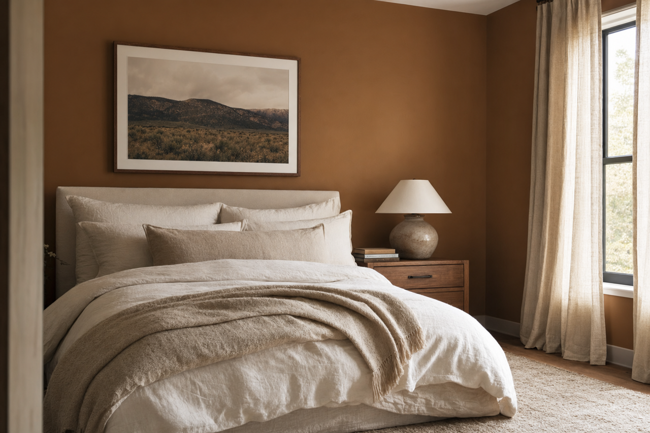 Grizzly by Benjamin Moore on interiors
