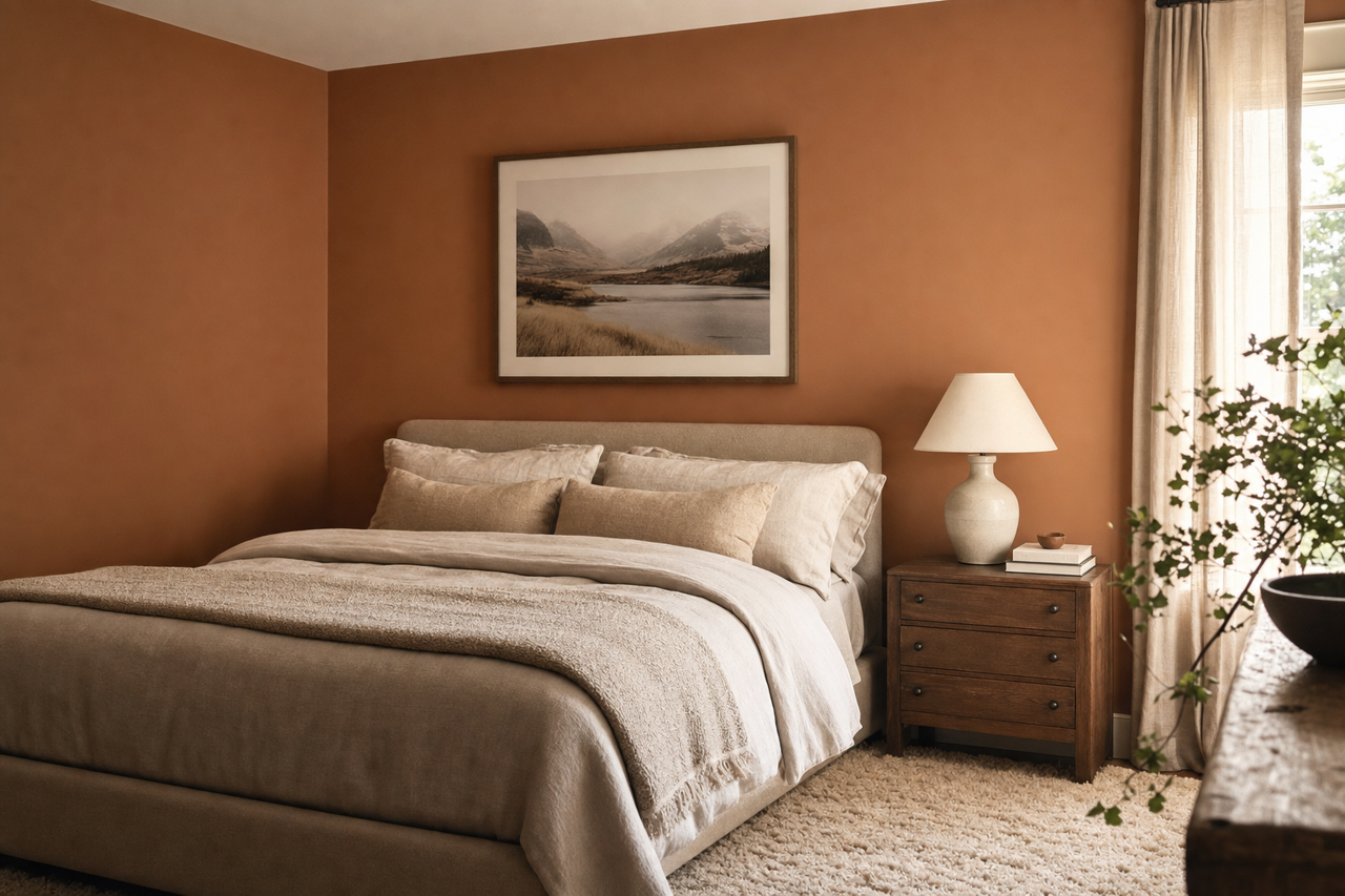 Mustang by Benjamin Moore on interiors