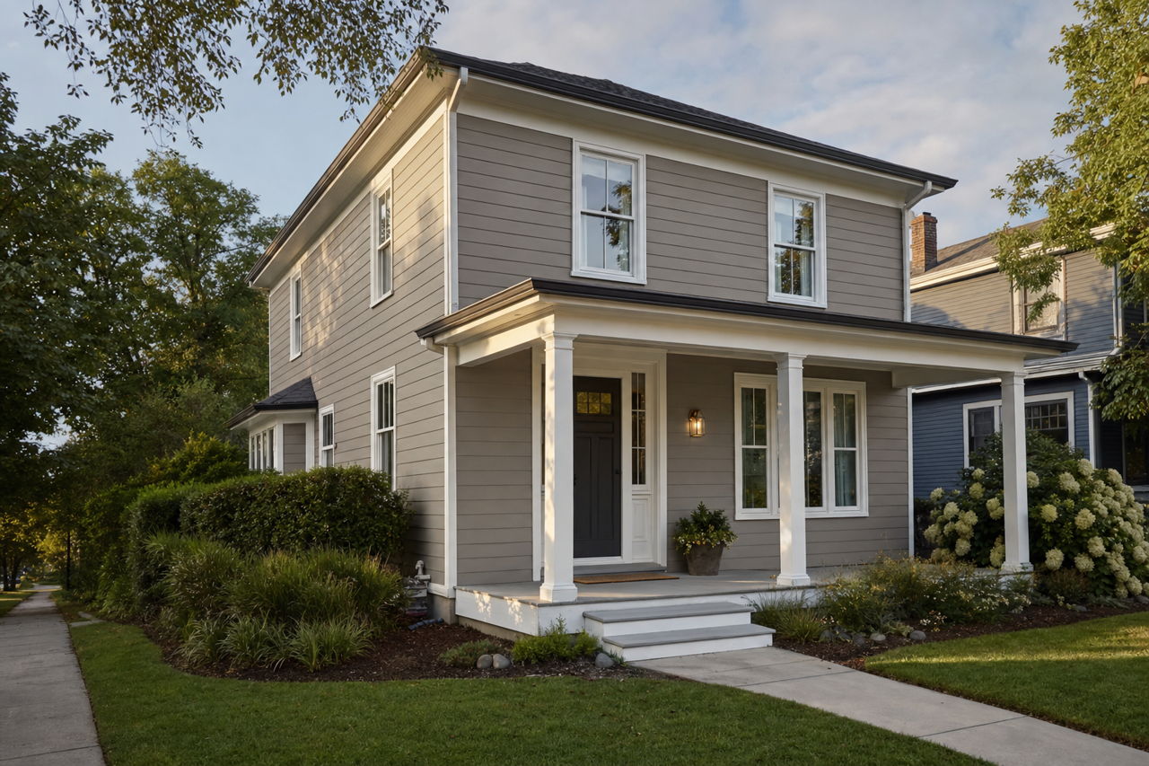 Taos by Benjamin Moore on exterior