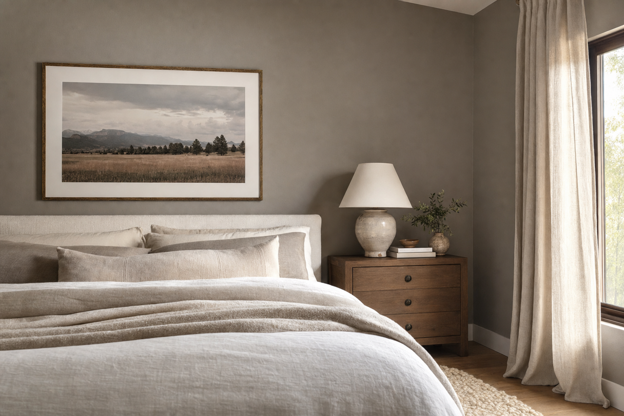 Taos by Benjamin Moore on interiors