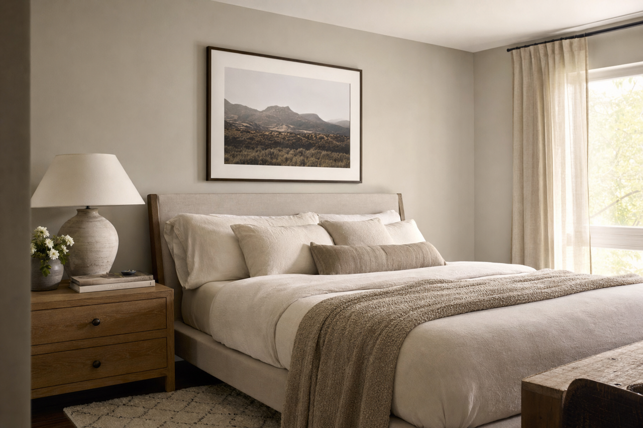 Stone by Benjamin Moore on interiors