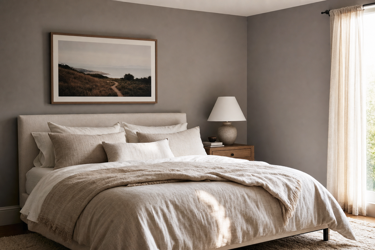 Stone by Benjamin Moore on interiors