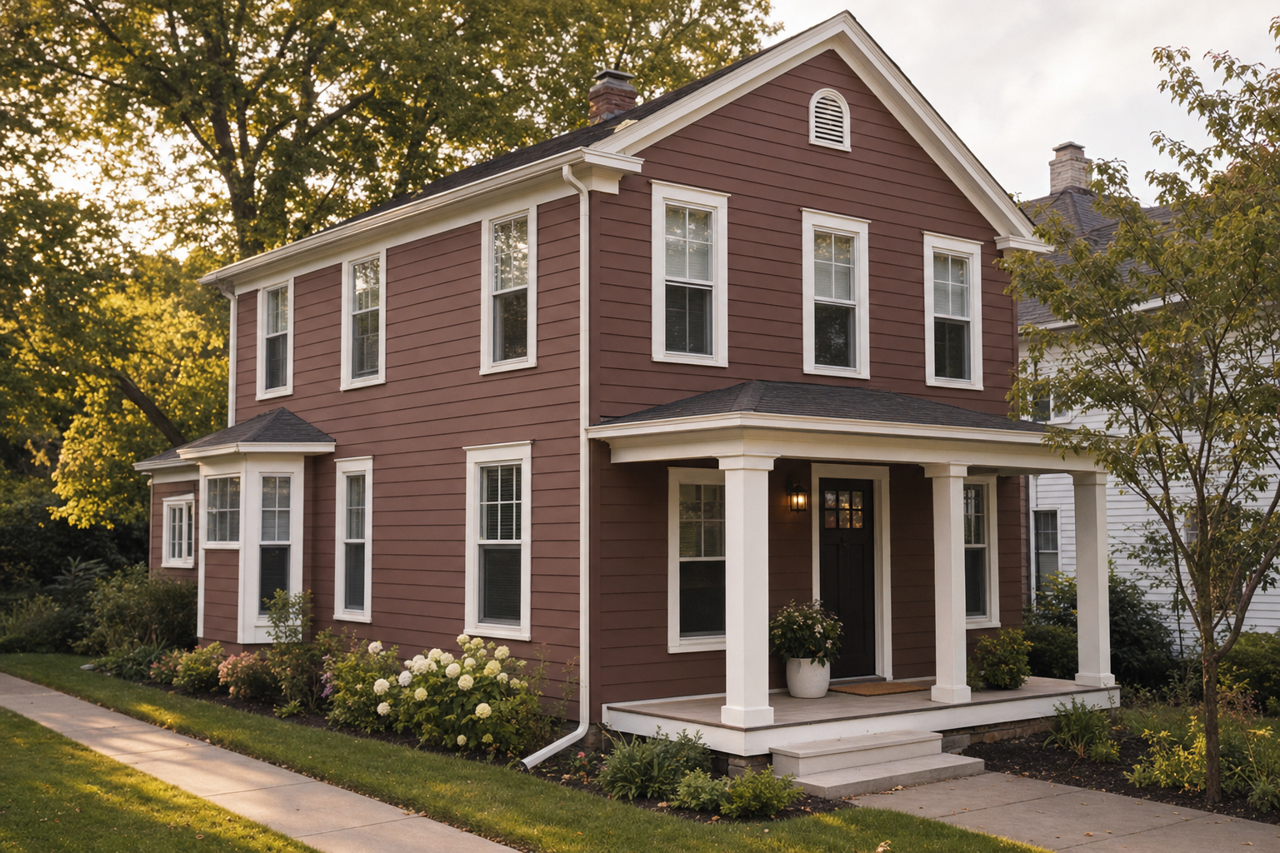 Bison by Benjamin Moore on exterior