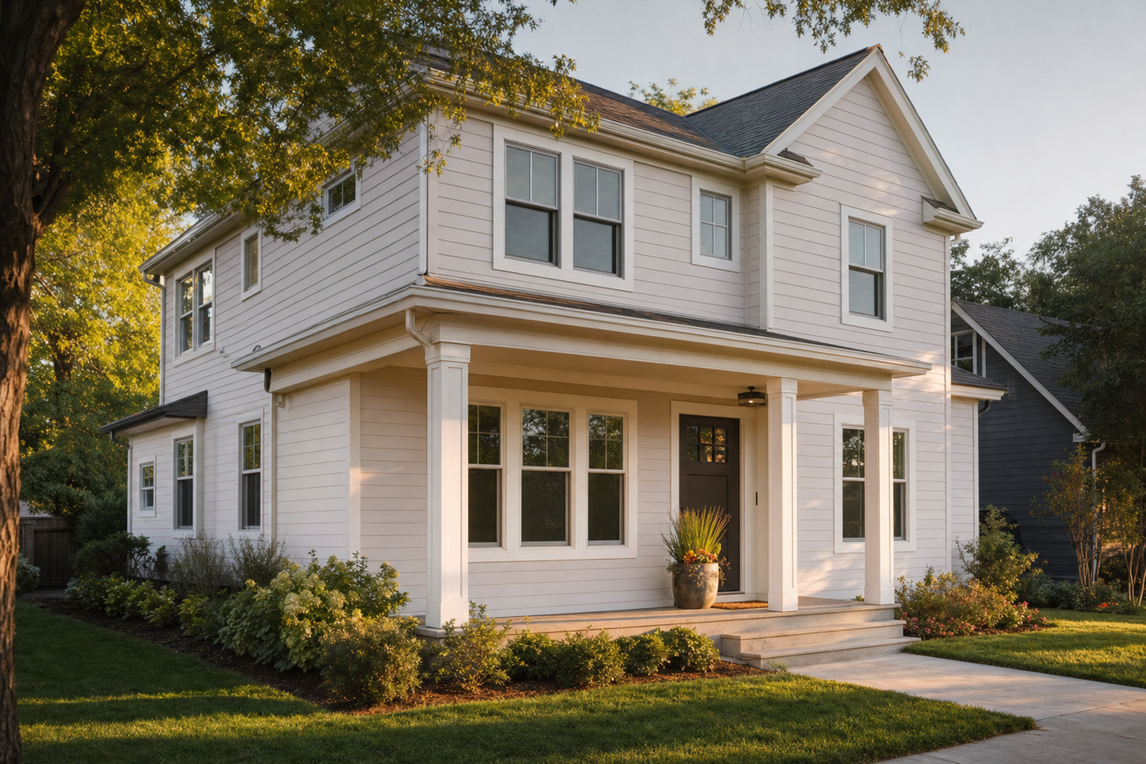 Antique by Benjamin Moore on exterior