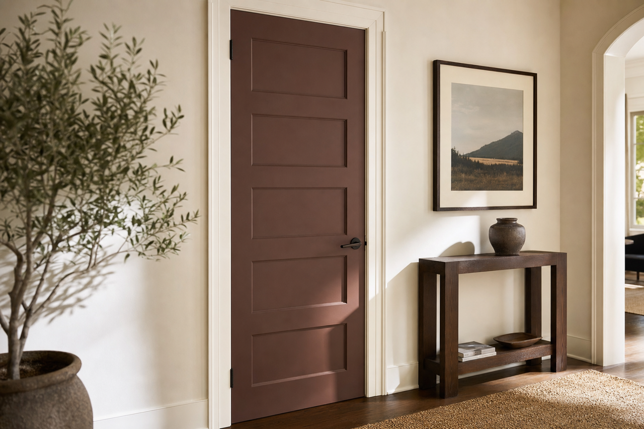 Mississippi by Benjamin Moore on interior-doors