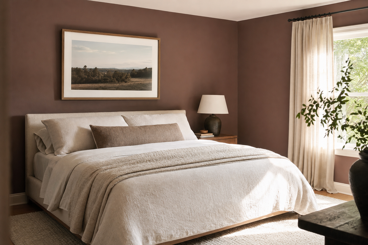Desert by Benjamin Moore on interiors