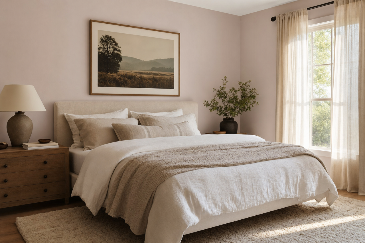 Hint by Benjamin Moore on interiors