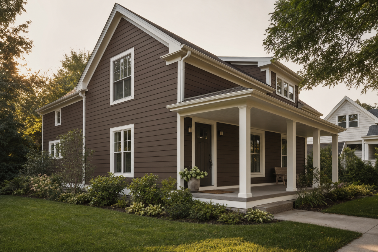Appalachian by Benjamin Moore on exterior